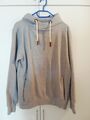 Herren Hoodie Kapuzensweatshirt "Eight2Nine" grau mit Taschen Gr. M wie neu