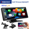 Universal 10.26" Touchscreen Autoradio GPS Wireless Apple CarPlay & Android Auto