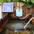 Solar Teichbelüfter Aquarium Sauerstoffpumpe Teich Luftpumpe Garten Oxygenator