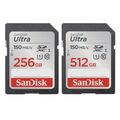 Sandisk Ultra 16GB 32GB 64GB 128GB 256GB 512GB SD Karten UHS-I Speicherkarten