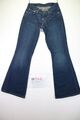 Levi's 516 Bootcut Indigo (Cod. W346)Tg41 W27 L32 jeans usato vintage zampa