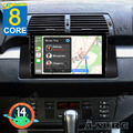 4G+64G Autoradio Android 14 Carplay GPS NAVI DSP Für BMW 7er E38 5er E39 X5 E53