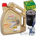 MANN ÖLFILTER HU719/30+CASTROL 5W30 für VW T5 TOURAN GOLF 4-6 CADDY 3 AUDI A3 A4