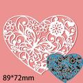 Herz Stanzformen Metall Cutting Dies Scrapbooking Stanzschablonen Prägung Karte