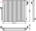 DENSO Kondensator A/C MERCEDES-BENZ M-CLASS (W166) (11-15) DCN17058