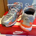 Nike Wms P-6000 Turnschuh Metallic Silber Crimson Blau Fury 41 NEUw