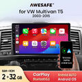 Android 13 Carplay Autoradio Für VW T5 Multivan 2008 2009-2015 GPS NAVI 2G+32G