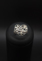 Ring Größe 57  925 SILBER Sterling silver Silberring Vintage Elegant Herz