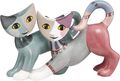 Goebel Rosina Wachtmeister Katzenpaar Meneo e Alma Figur Deko Minikatzen 3133811