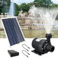 Solarwasserpumpe 50W 800L/H DC12V Geräuscharme Gartenfamilie T7L4