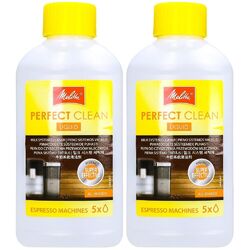 2er Pack 250ml  Melitta 202034 Perfect Clean Milchsystem Reiniger