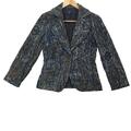 Jeans Basic Damenjacke mehrfarbig Cord Baumwolle normale Passform Größe UK Small