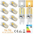 G9 G4 LED 3W 5W 7W Glühbirne Dimmbare Leuchtmittel Warmweiß Kaltweiß DC 12V 230V