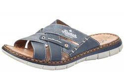 Rieker Herren Pantolette Blau 25199-14