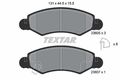 TEXTAR Bremsbelagsatz, Scheibenbremse 2360501 für OPEL SUBARU SUZUKI