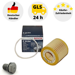 Ölfilter mit Ölablassschraube für SEAT Toledo SKODA Fabia VW Fox Polo 1,2 Bosch