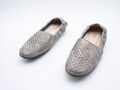 Gabor Damen Slipper Ballerina Halbschuh Loafer Leder grau Gr 41 EU Art 22422-80