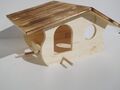 Elmato 10262 Vogelhaus Edelweiß Futterstelle Futterstation, groß 53x36x27cm