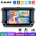 2 Din Android 13 Autoradio CarPlay GPS Navi Für VW GOLF 5 6 Plus Touran Polo EOS