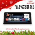 Android 14 Autoradio 6+64GB GPS Navi 4G DSP Für BMW F30 F31 F32 F33 NBT CarPlay