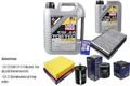 INSPEKTIONSKIT FILTER LIQUI MOLY ÖL 6L 5W-40 für Audi A6 4B C5 2.4 2.8 4B2