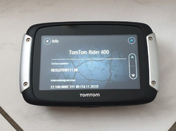 Motorradnavi Tomtom Rider 400 free lifetime Maps, Traffic & Radar