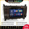 8-Kern DAB+Android 13 Autoradio GPS Navi Mercedes Benz CLC/G/C Klasse W203 W463