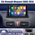 Für Renault Megane 3 2008-2014 Android 13 Apple CarPlay Autoradio 4+64G GPS NAVI