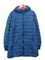 Blutsgeschwister Steppjacke Damen XL Blau Sternenmuster