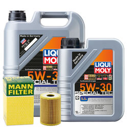 Motoröl 5W30 LIQUI MOLY Leichtlauf Special Tec Ll 6L +MANN Ölfilter