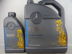 Mercedes Benz MB 229.5 5W-40 Motoröl 5W40 Genuine Engine Oil 6Liter Original