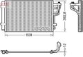 DENSO Kondensator, Klimaanlage DCN41013 für HYUNDAI KIA