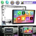 2+64GB ANDROID 13 AUTORADIO CAR PLAY NAVI GPS FÜR VW PASSAT B6 B7 CC MAGOTAN CAM