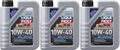 Liqui Moly 1091 MoS2 Leichtlauf Diesel & Benziner 10W-40 3x 1l = 3 Liter