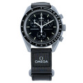 Omega Swatch Speedmaster MoonSwatch Mission To The Moon Bioceramic Grau SO33M100