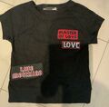 Designer Love Moschino T-Shirt Gr. S 36 Oversize Daher Auch Als 38/40