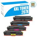 XXL Toner für HP 207A/207X Color LaserJet Pro MFP M283fdw M282nw M255dw M255nw