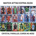 MATCH ATTAX EXTRA 2023/24 23/24 CHAMPIONS LEAGUE KRISTALL PARALLELE KARTEN