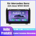 Android 13 9" Autoradio Für Benz A/B Klasse Sprinter Viano VW Crafter GPS 2+64GB