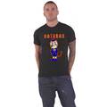 Anthrax Herren T Shirt Schwarz Cartoon TNT Uniformed Devil Cover offiziell Size