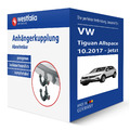 Westfalia Anhängerkupplung abnehmbar für VW Tiguan Allspace Typ BW2, BJ2 AHK