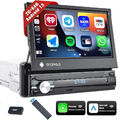 DAB+ 2+64G 1 Din 7'' Android 13.0 Autoradio MP5 Mit GPS Navi BT WIFI USB Carplay