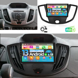 6+128G Android 13 Autoradio Carplay Für Ford Transit Tourneo Custom 2013-19 DAB+