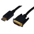 DIGITUS DisplayPort Adapterkabel DP - DVI (24+1) St/St 3m schwarz AK-340301-030-