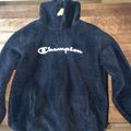 Champion Fleece Hoodie, 2XL, Schwarz