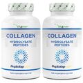 Kollagen - 480 Kapseln 1500mg / Tag - 100% Rinder Collagen Hydrolysat Peptide 