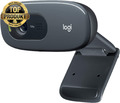 Logitech C270 HD 720p Webcam: 60° Sichtfeld, USB, Belichtungskorrektur
