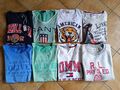 8x T-Shirt Kleiderpaket Herren GR. S+M, Tommy Hilfiger, Gant, Ralph Lauren, 