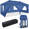 Anti-UV Pavillon 3x3/3x4,5/3x6 Faltpavillon Gartenpavillon Partyzelt Wasserdicht