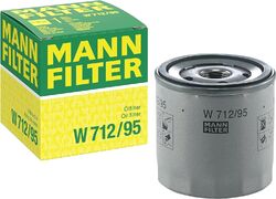 MANN FILTER W 712/95 ÖLFILTER  - FÜR AUDI, CUPRA, FORD, SEAT, SKODA, VW